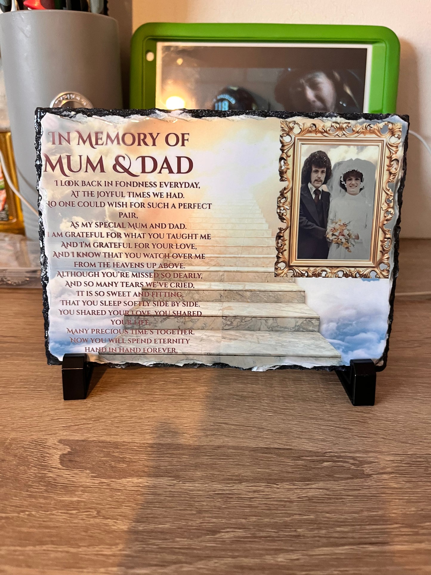Memorial slate