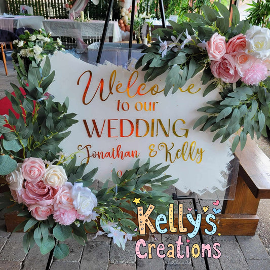 Wedding signs