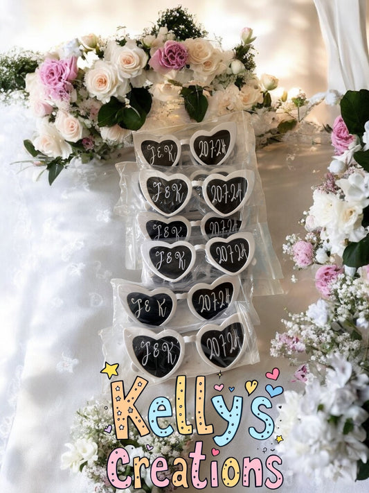 Wedding sun glasses