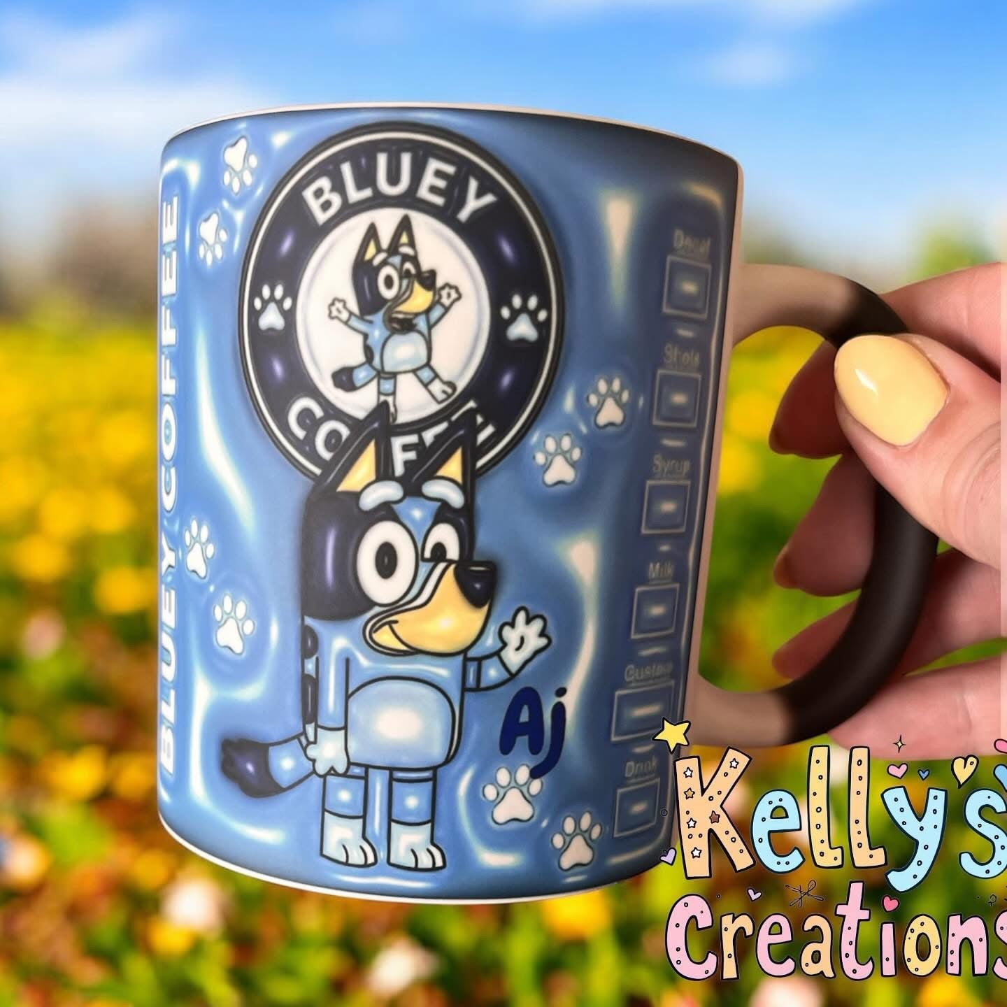 Bluey magic cup