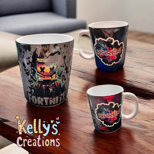 Fortnite inspired cup