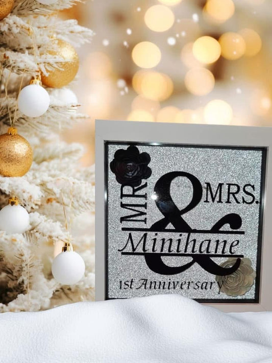 Box frame anniversary